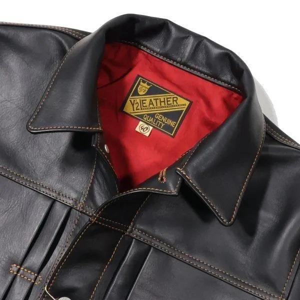 [別注限定モデル]ワイツーレザー CHB-140-T CHROME ECO HORSE WWII JEAN JACKET クロムエコホース レザージャケット 馬革 Y'2LEATHER 2026年の画像