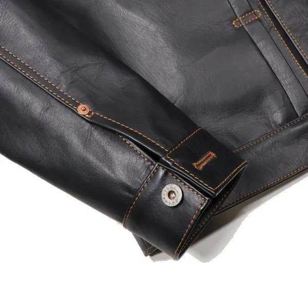 [別注限定モデル]ワイツーレザー CHB-140-T CHROME ECO HORSE WWII JEAN JACKET クロムエコホース レザージャケット 馬革 Y'2LEATHER 2026年の画像