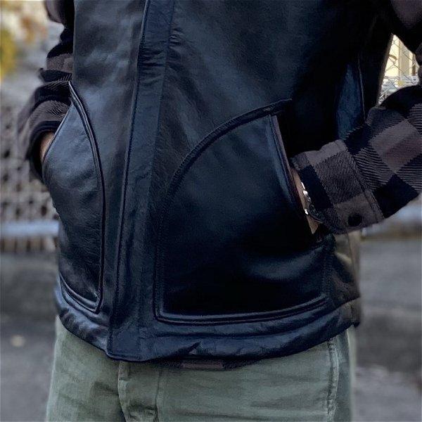 デラックスウエア ベスト ホースハイド　D-16SP DELUXEWARE Deluxeware (デラックスウエア) D-16SPALL HORSE HIDE