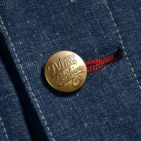 DELUXEWARE デニムジャケット　カバーオール デラックスウエアカバーオール デニムジャケット