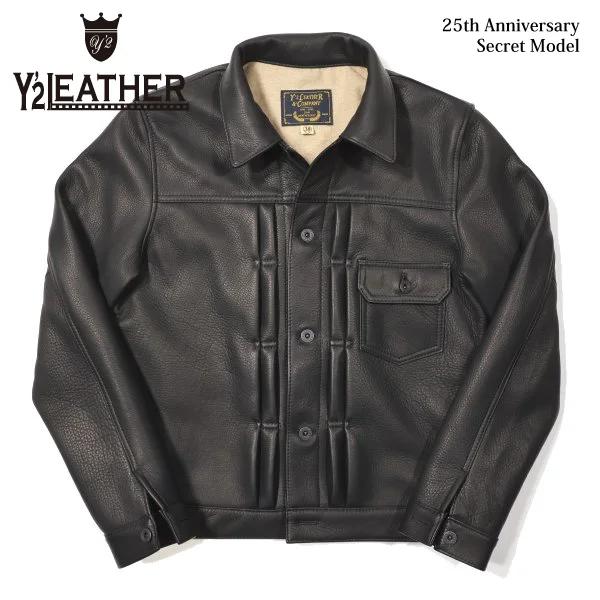 Y'2LEATHER25周年　1stタイプGジャン　ディアスキン　全付属品付き 25周年記念シークレットモデル ワイツーレザー DB-140-25SP DEER SKIN