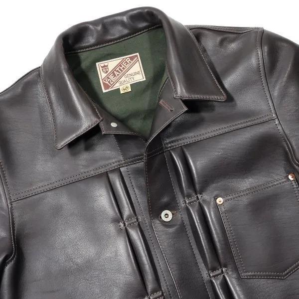 ワイツーレザー EB-140-T ECO HORSE TEA-CORE WWII Type JACKET ワイツーレザー EB-140-T ECO HORSE TEA-CORE WWII Type JACKET