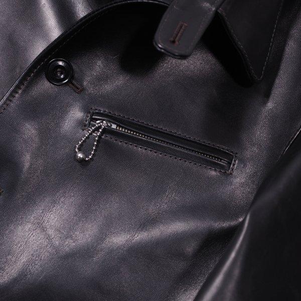 ジャケット・アウター Y'2LEATHER / ECO HORSE LIGHT CARCOAT ワイツーレザー エコホースライト カーコート レザージャケット ECO