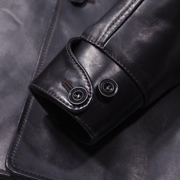 ジャケット・アウター Y'2LEATHER / ECO HORSE LIGHT CARCOAT ワイツーレザー エコホースライト カーコート レザージャケット ECO