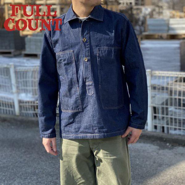 FULLCOUNT フルカウント アーミープルオーバー サイズ 42 FULLCOUNT」US ARMY PULLOVER DENIM SHIRT フルカウント