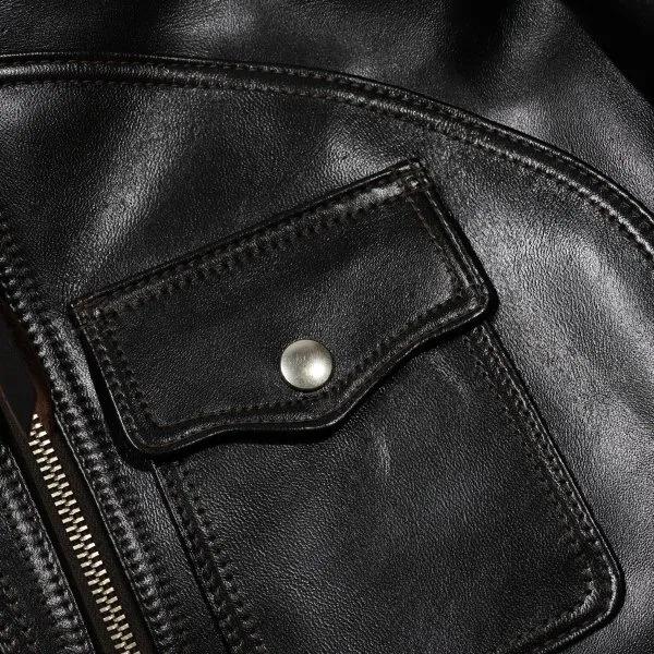 44サイズ]ワイツーレザー HR-55 VINTAGE HORSE D-POCKET DOUBLE RIDERS