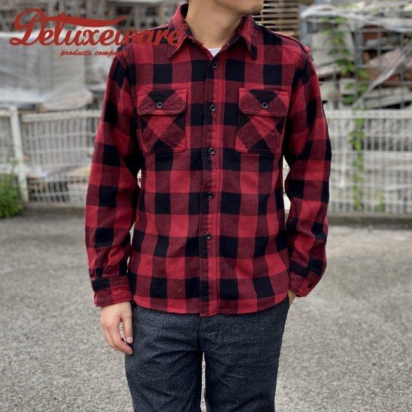 DELUXEWARE（デラックスウエア） 50s バッファローチェック ヘビー
