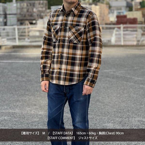 DELUXEWARE（デラックスウエア） HV-50 ヘビー ネルシャツ フランネル