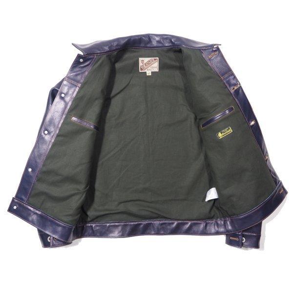 ICB レザージャケット ワイツーレザー インディゴホース レザージャケット 1st TYPE G