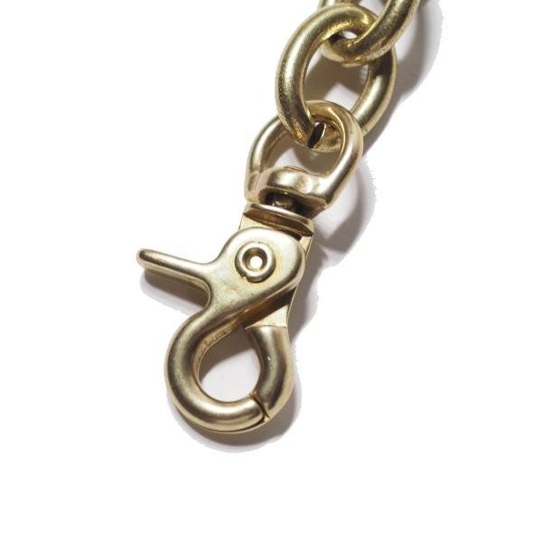 INCEPTION ウォレットチェーン Fホール カラビナチェーン IPC-02 INCEPTION インセプション ウォレット チェーン 真鍮 ブランド Fホール