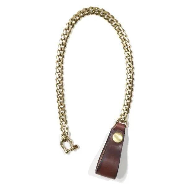 インセプション ウォレットチェーン UKサドルブラスチェーン IPC-04 UK SADDLE LEATHER BRASS CHAIN INCEPTION |  | 02