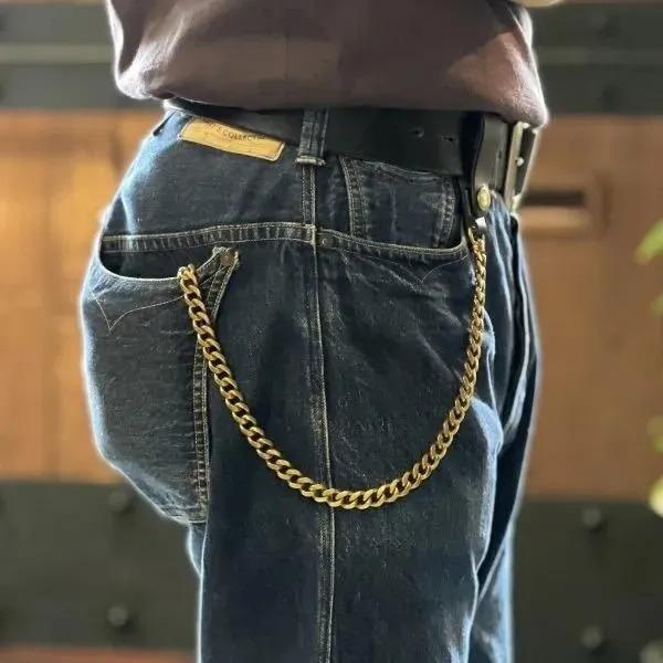 インセプション ウォレットチェーン ホースバット ブラスチェーン IPC-08 HORSE BUTT LEATHER BRASS CHAIN (BRASS) INCEPTION | OPUS | 07