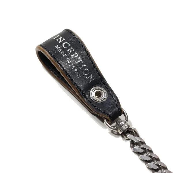 インセプション IPC-09 HORSE BUTT LEATHER BRASS CHAIN SILVER インセプション IPC-09 HORSE BUTT LEATHER BRASS CHAIN SILVER