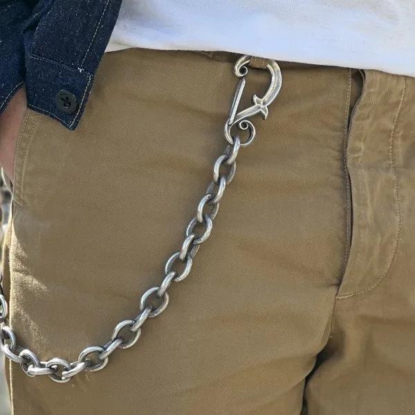 インセプション IPC-10 F-HOLE KARABINER WALLET CHAIN/ SILVER PRATING ウォレットチェーン ブラスチェーン INCEPTION |  | 06
