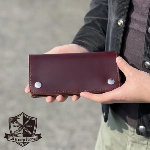 インセプション IPW-10 CHROMEXCEL LEATHER TRUCKER WALLET LONG クロムエキセルレザー トラッカーウォレット ロング INCEPTION | OPUS | 11