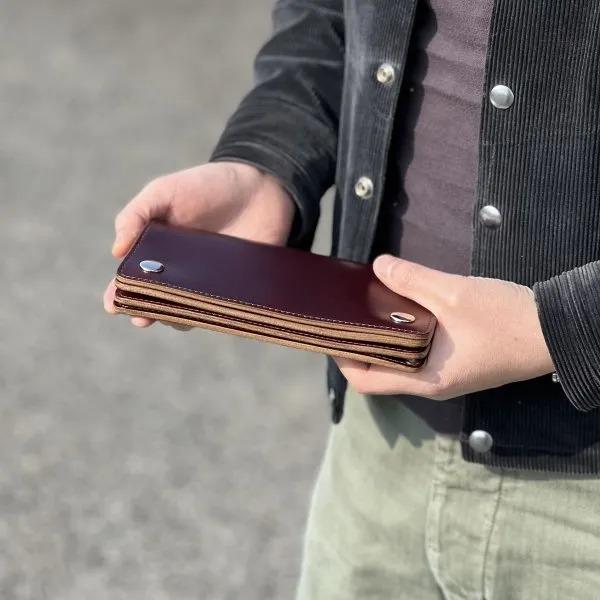 インセプション IPW-10 CHROMEXCEL LEATHER TRUCKER WALLET LONG クロムエキセルレザー トラッカーウォレット ロング INCEPTION | OPUS | 09