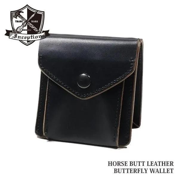 インセプション IPW-12 HORSE BUTT LEATHER BUTTERFLY WALLET SHORT ホースバット バタフライウォレット ショート 財布 INCEPTION | OPUS