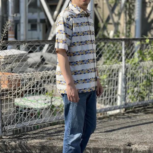 ジョングラッコー ウエアハウス JG-18 School of Fish Shirt