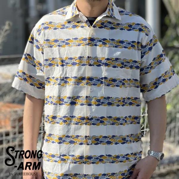 ジョングラッコー ウエアハウス JG-18 School of Fish Shirt