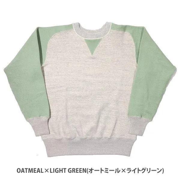 新品未使用 ジョングラッコー スウェット XL オートミール/ライトグリーン ウエアハウス ジョングラッコーオートミール×ライトグリーン スウェット