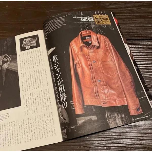 ワイツーレザー KB-140-T PERSIMMON TANNIN DYED HORSE WWII Type JEAN