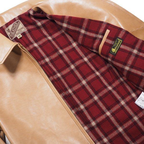ワイツーレザー KR-42 PERSIMMON TANNIN DYED HORSE SINGLE ワイツーレザー KR-42 PERSIMMON TANNIN DYED HORSE SINGLE