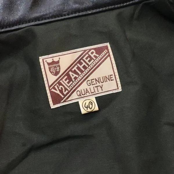 [44サイズ] ワイツーレザー ANILINE HORSE 1st TYPE アニリンホース ファーストタイプ レザージャケット ジージャン 馬革 LB-140 Y'2LEATHER 2026年新作の画像