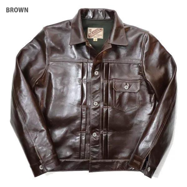 44サイズ] ワイツーレザー ANILINE HORSE 1st TYPE アニリンホース