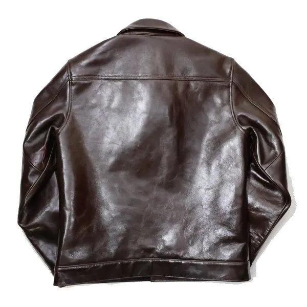 [44サイズ] ワイツーレザー ANILINE HORSE 1st TYPE アニリンホース ファーストタイプ レザージャケット ジージャン 馬革 LB-140 Y'2LEATHER 2026年新作の画像