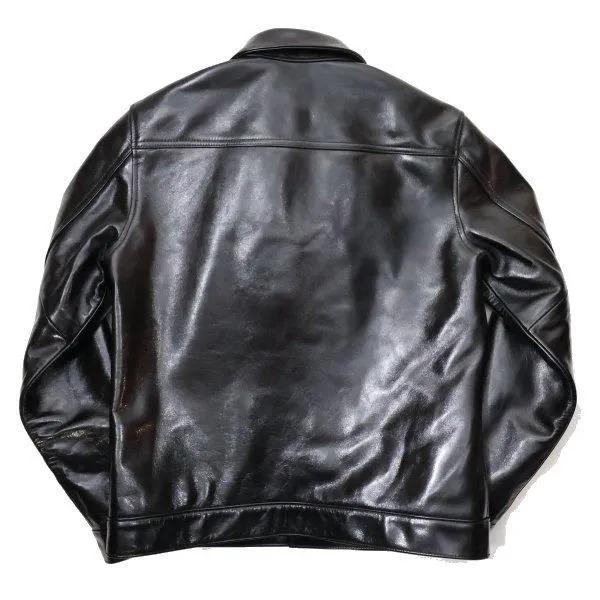[44サイズ] ワイツーレザー ANILINE HORSE 1st TYPE アニリンホース ファーストタイプ レザージャケット ジージャン 馬革 LB-140 Y'2LEATHER 2026年新作の画像