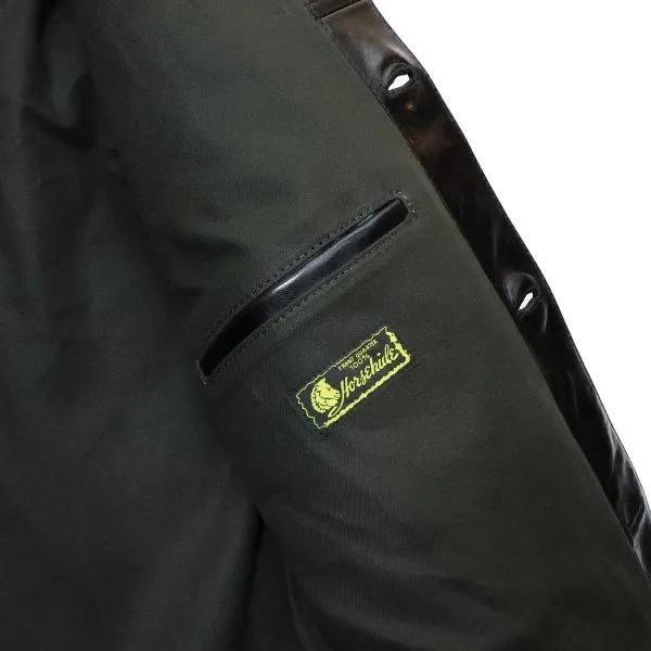 ワイツーレザー ANILINE HORSE 1st TYPE アニリンホース ファーストタイプ レザージャケット ジージャン 馬革 LB-140 Y'2LEATHER 2026年の画像