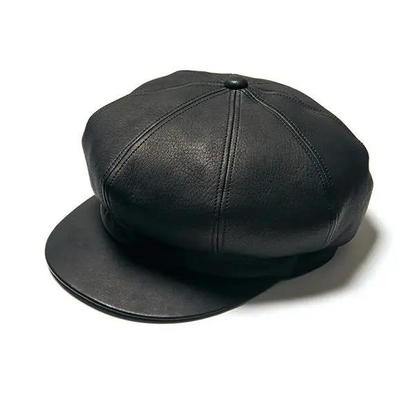 ワイツーレザー LC-04 DEER SKIN LEATHER CASQUETTE ディアスキン