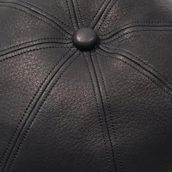 ワイツーレザー LC-04 DEER SKIN LEATHER CASQUETTE ディアスキン