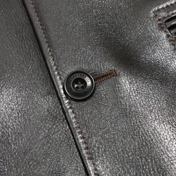 ワイツーレザー LSC-76-C ANILINE STEER ROUNDED HEM CAR COAT アニリンステア カーコート Y'2LEATHER 2026年の画像