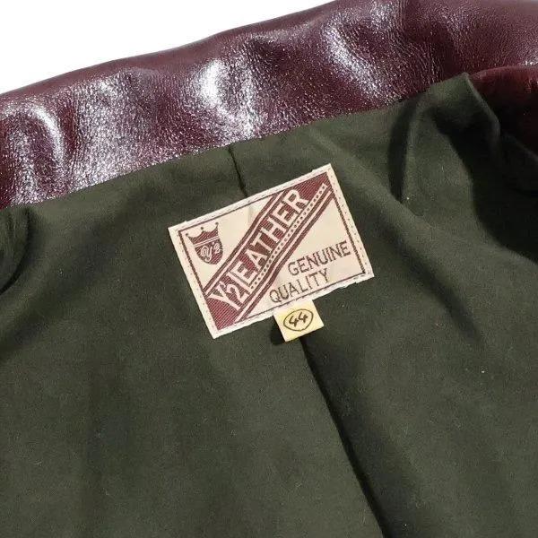 ワイツーレザー LSR-42 ANILINE STEER SINGLE RIDERS アニリンステア シングルライダースジャケット Y'2LEATHER 2026年の画像