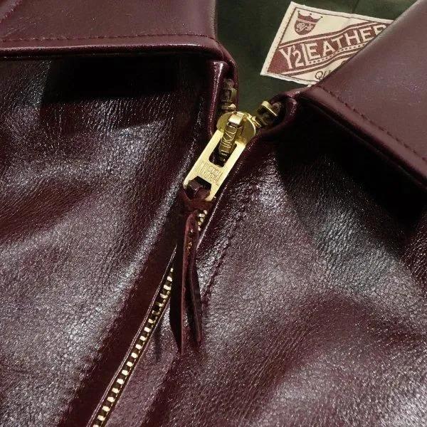 ワイツーレザー LSR-42 ANILINE STEER SINGLE RIDERS アニリンステア シングルライダースジャケット Y'2LEATHER 2026年の画像