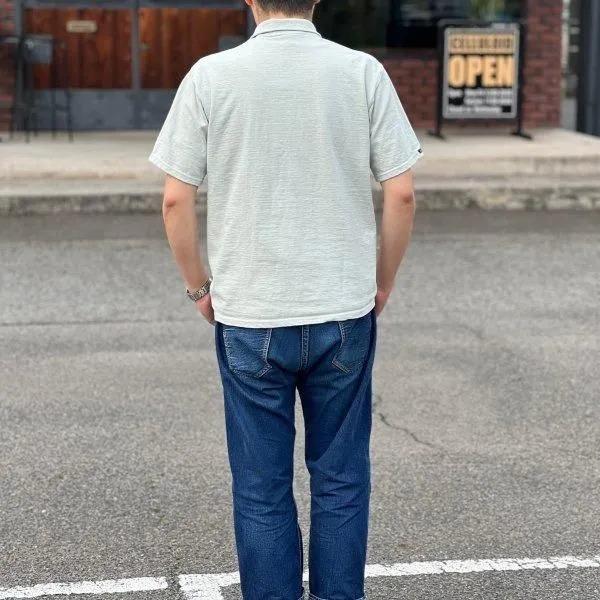 DELUXEWARE（デラックスウエア） OCTS-00 OPEN COLLAR T-SHIRT
