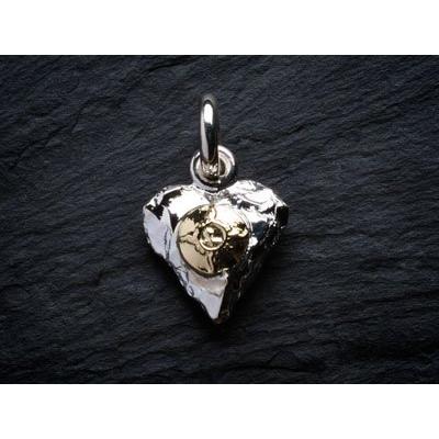 FIRST ARROW's（ファーストアローズ） K18付ハート型 矢じりトップ