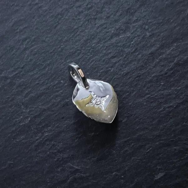 FIRST ARROW's（ファーストアローズ） ターコイズ付 ハートフェザー(L