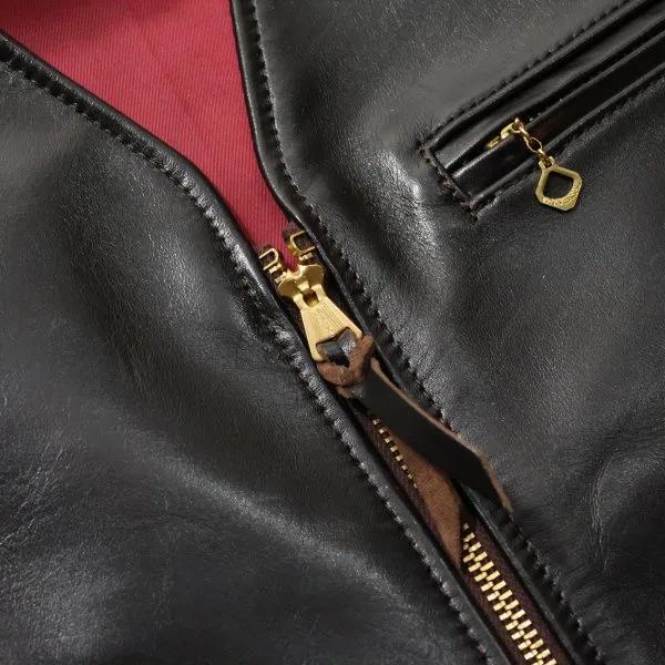 44サイズ]ワイツーレザー PV-05 VINTAGE HORSE LIGHT ZIP VEST
