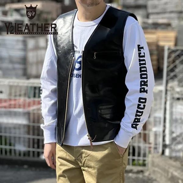ワイツーレザー PV-05 VINTAGE HORSE LIGHT ZIP VEST