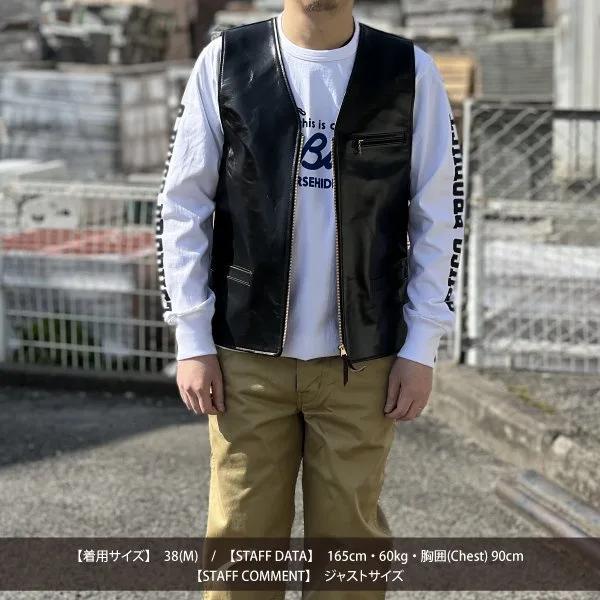 ワイツーレザー PV-05 VINTAGE HORSE LIGHT ZIP VEST ワイツーレザー PV-05 VINTAGE HORSE LIGHT ZIP VEST