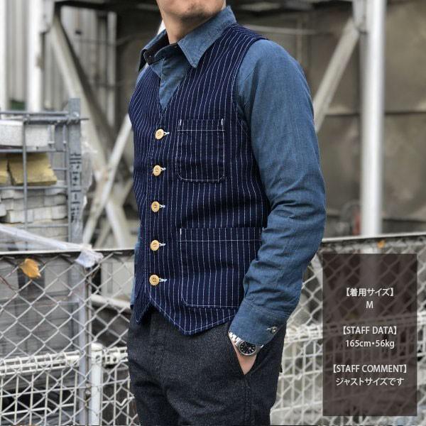 Pherrow's フェローズ PV1-W WABASH WORK VEST ウォバッシュ Pherrow's フェローズ PV1-W WABASH WORK VEST ウォバッシュ