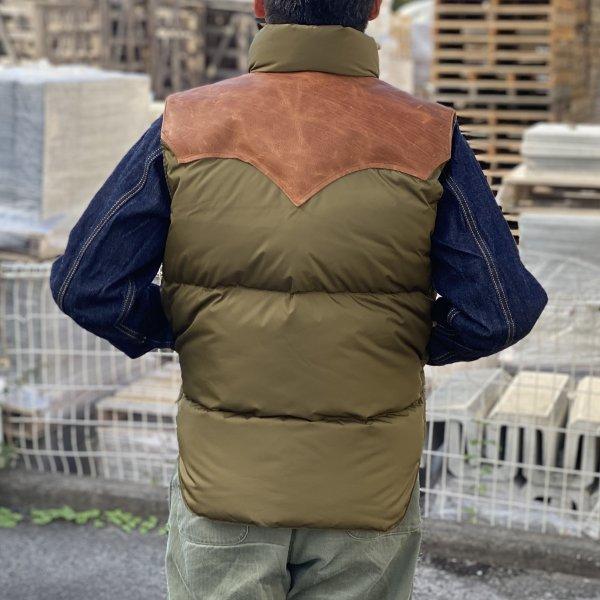 ロッキーマウンテン×ウエアハウス ナイロンダウンベスト NYLON DOWN VEST ROCKY MOUNTAIN × WAREHOUSE｜celluloid｜11