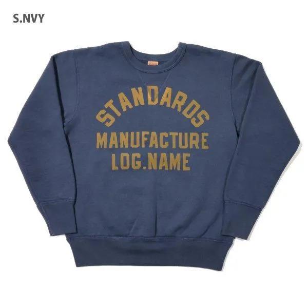 新品 Deluxeware U.S.ロゴ スウェット XLサイズ D.NAVY DELUXEWARE（デラックスウエア） S101-45 STANDARD セットイン