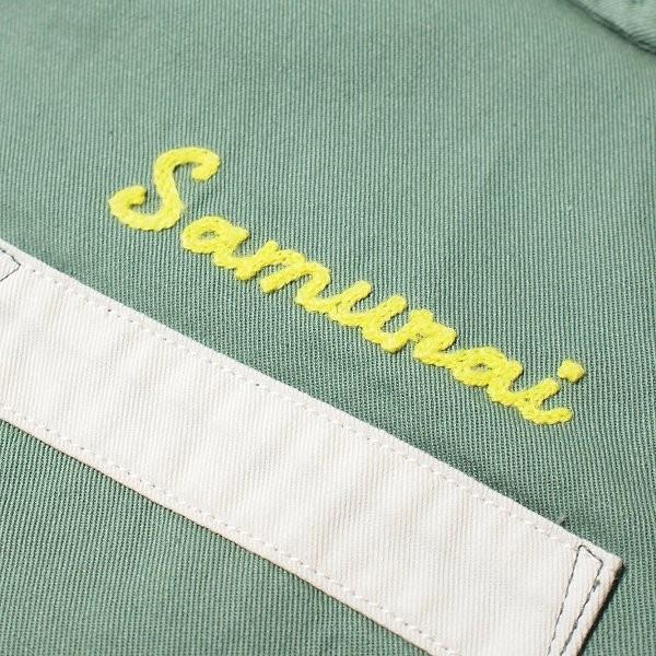 サムライジーンズ サムライ倶楽部 SAMURAI CLUB 刺繍 オープンカラー