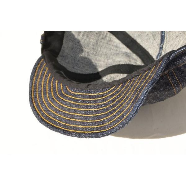 サムライジーンズ 19ozデニムワークキャップ 帽子 SJ201WC-710XX19OZ
