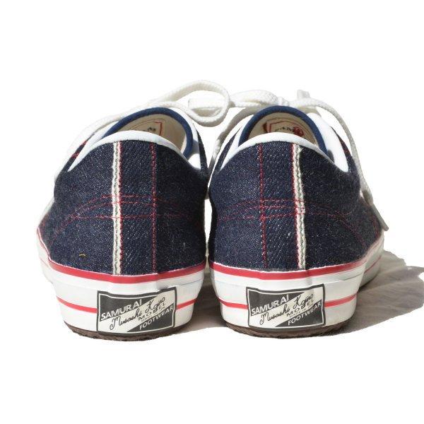 サムライジーンズ　25ozデニムスニーカー27.0 サムライジーンズ インディゴデニムスニーカー SJ56LOW-D25oz