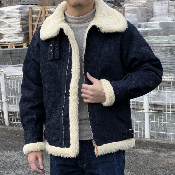 サムライジーンズ 17ozB-3タイプ デニムジャケット フライトジャケット