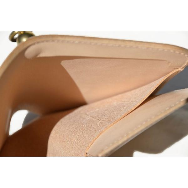 サムライジーンズ ヘビィーレザー×デニムインレイミドル ウォレット